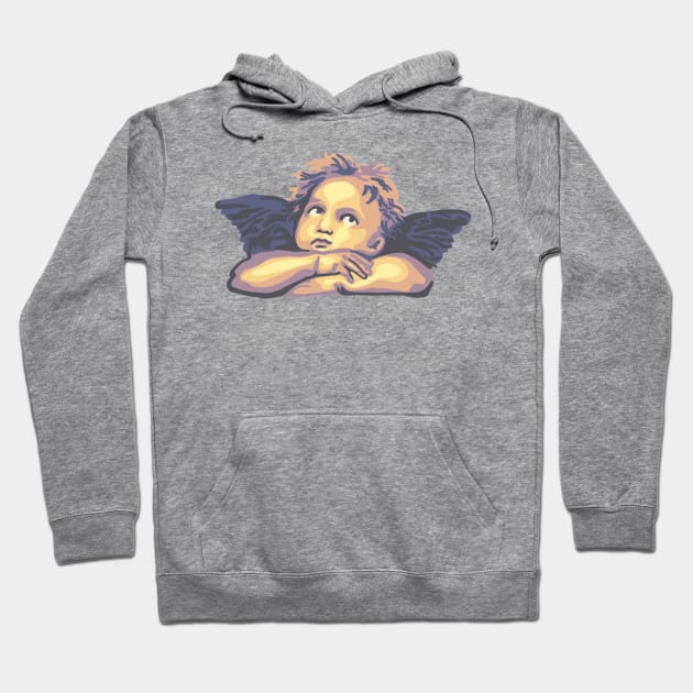 Cherub Hoodie by Slightly Unhinged